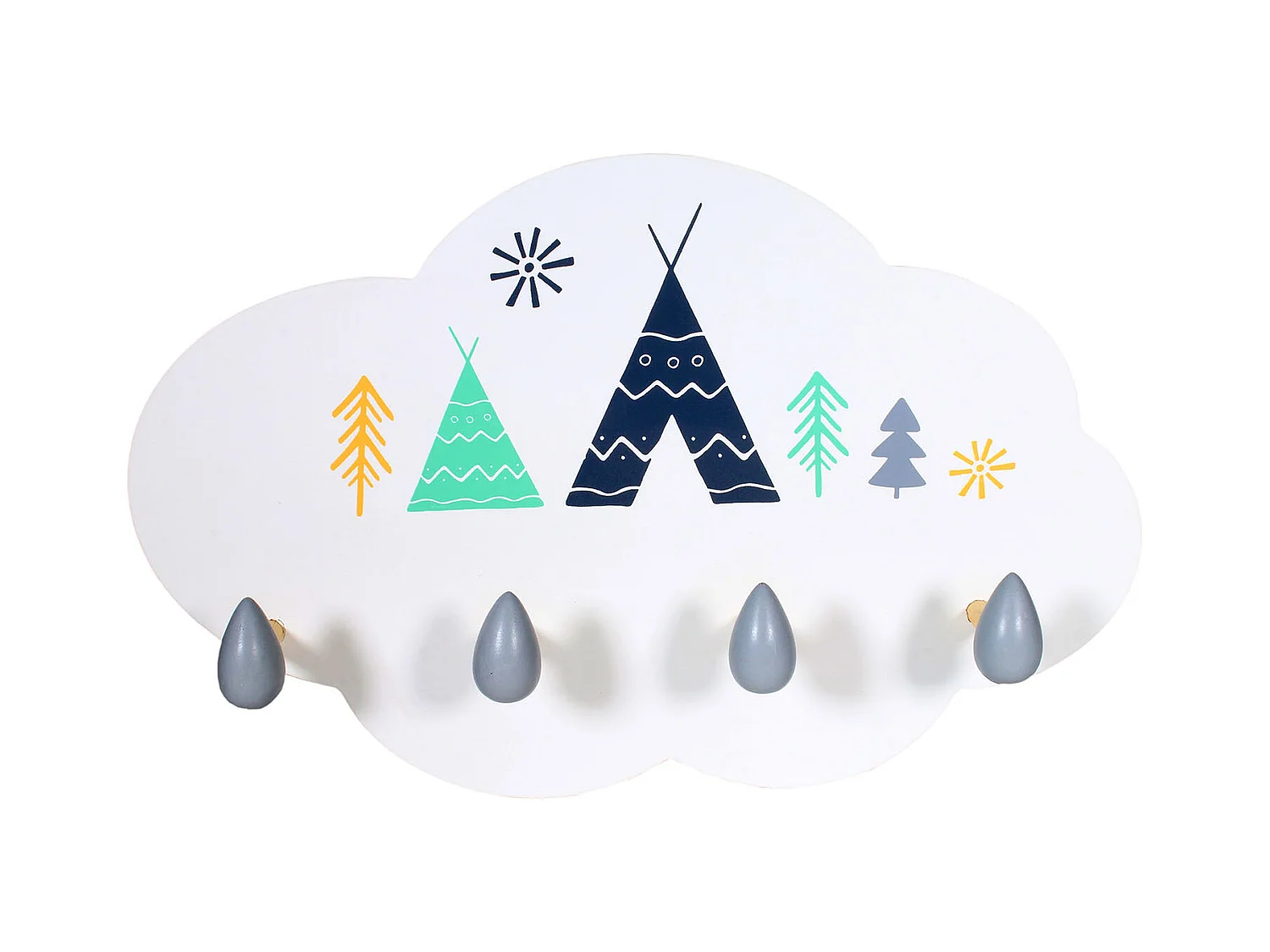 Portemanteau Bois Nuage