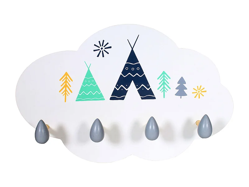 Portemanteau Bois Nuage