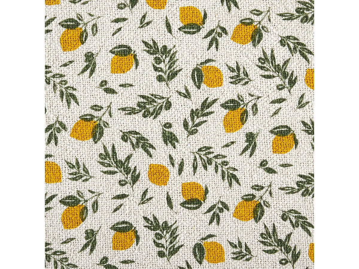 Plaid A Franges Bain De Soleil 125x150cm Jaune, Vert