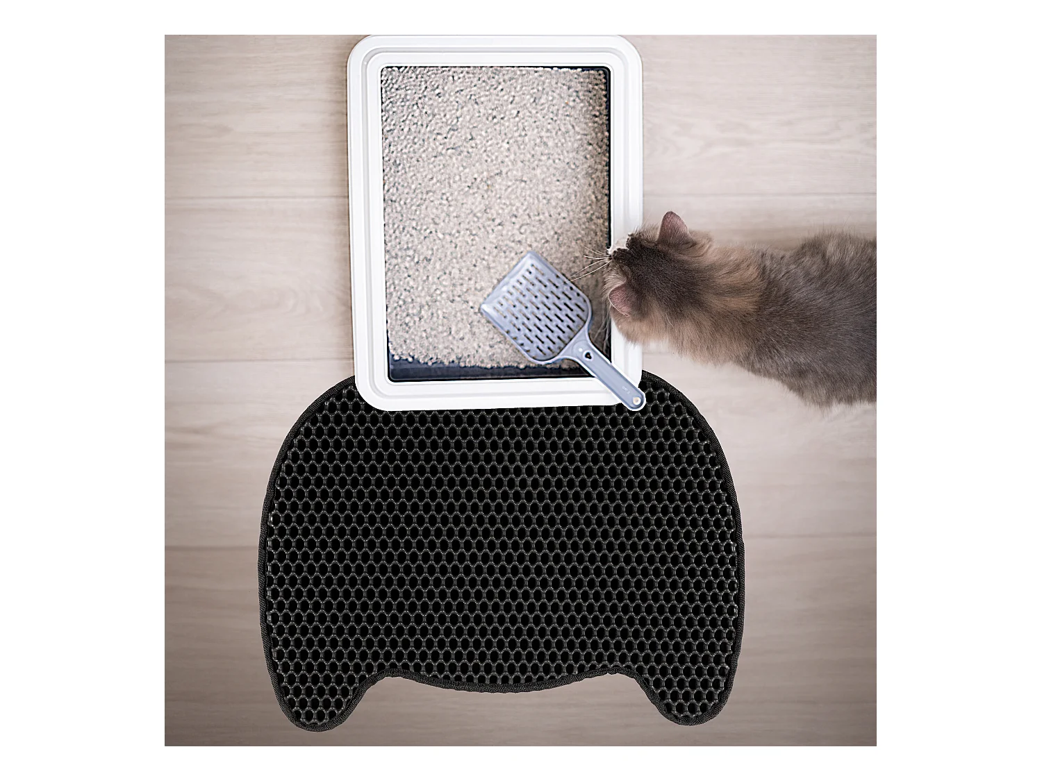 Tapis De Litiere Noir