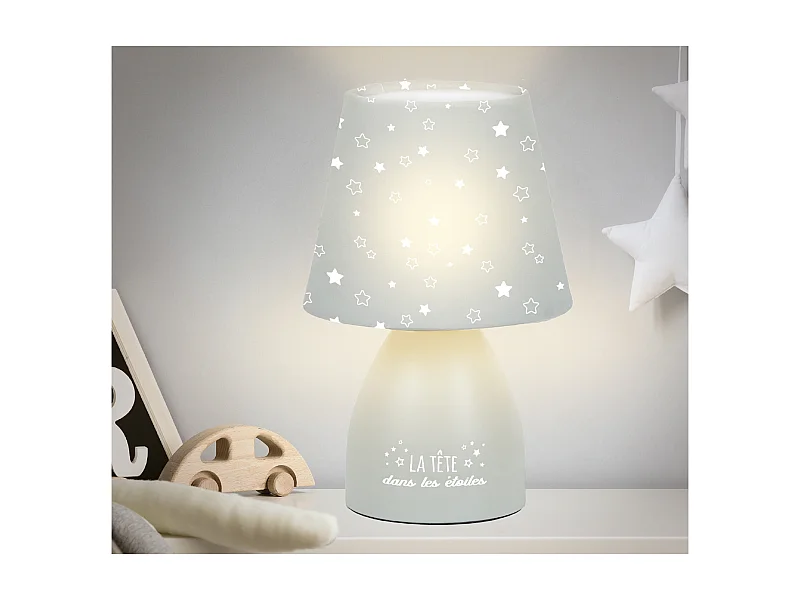 Lampe De Chevet Grise Enfant Gris