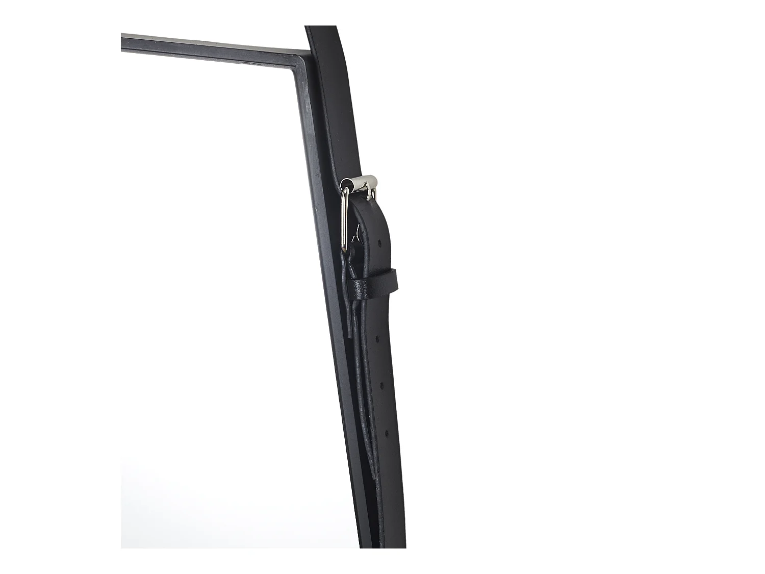 Miroir Anse Diamant 66x49cm Noir, Transparent