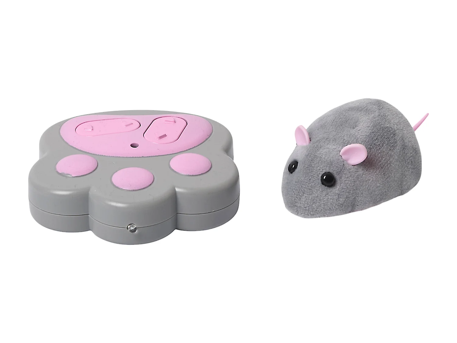 Jeu Souris Telecommande Pour Chat Rose, Gris