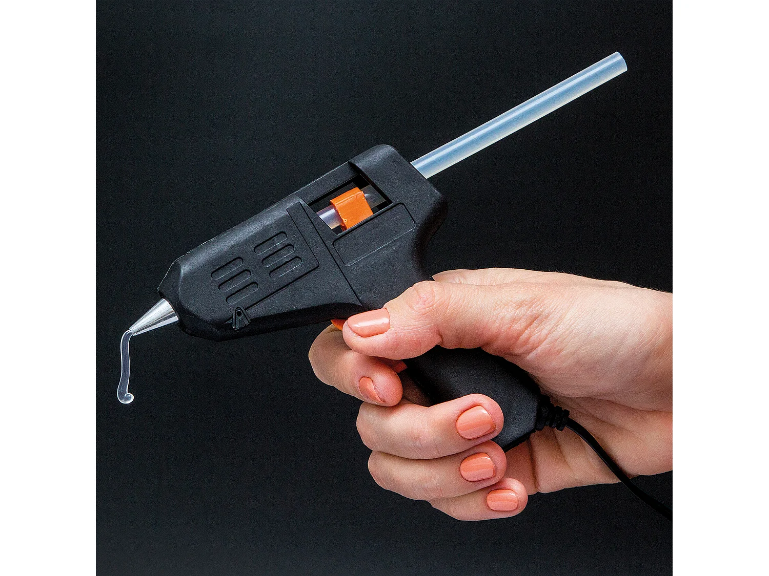 Pistolet à Colle Chaude 40W avec 2 Recharges M12 pour Réparations Rapides