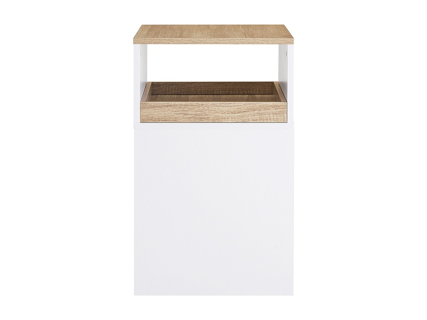 ASK08-WN Printertafel met wieltjes, archiefkast