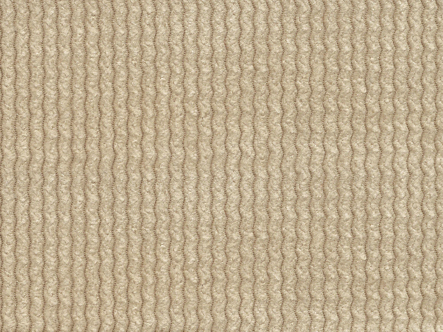 Canapé 4 places convertible en velours côtelé fines côtes beige POGNI de Maison Céphy