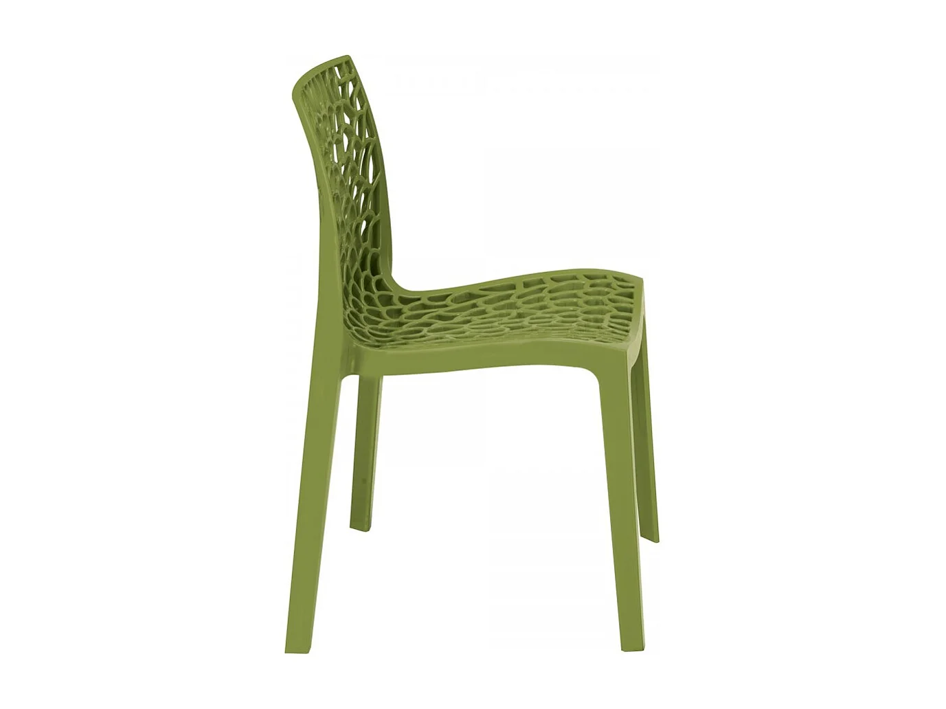 SET 2 SEDIE DESIGN Cucina Bar in Polipropilene Impilabili