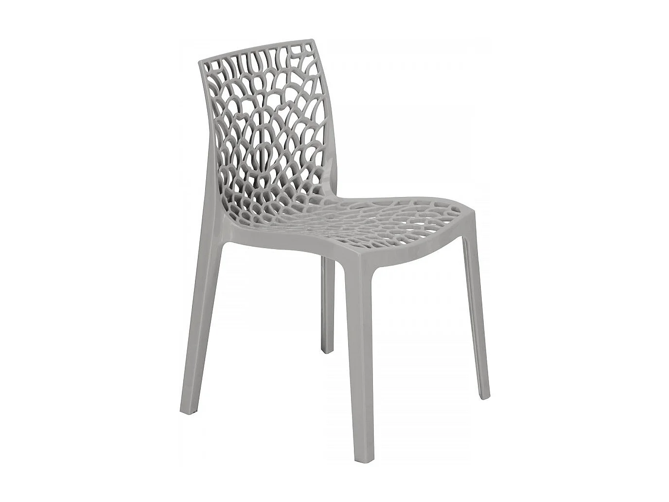 SET 2 SEDIE DESIGN Cucina Bar in Polipropilene Impilabili