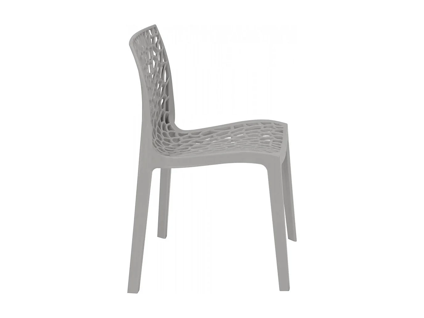 SET 2 SEDIE DESIGN Cucina Bar in Polipropilene Impilabili