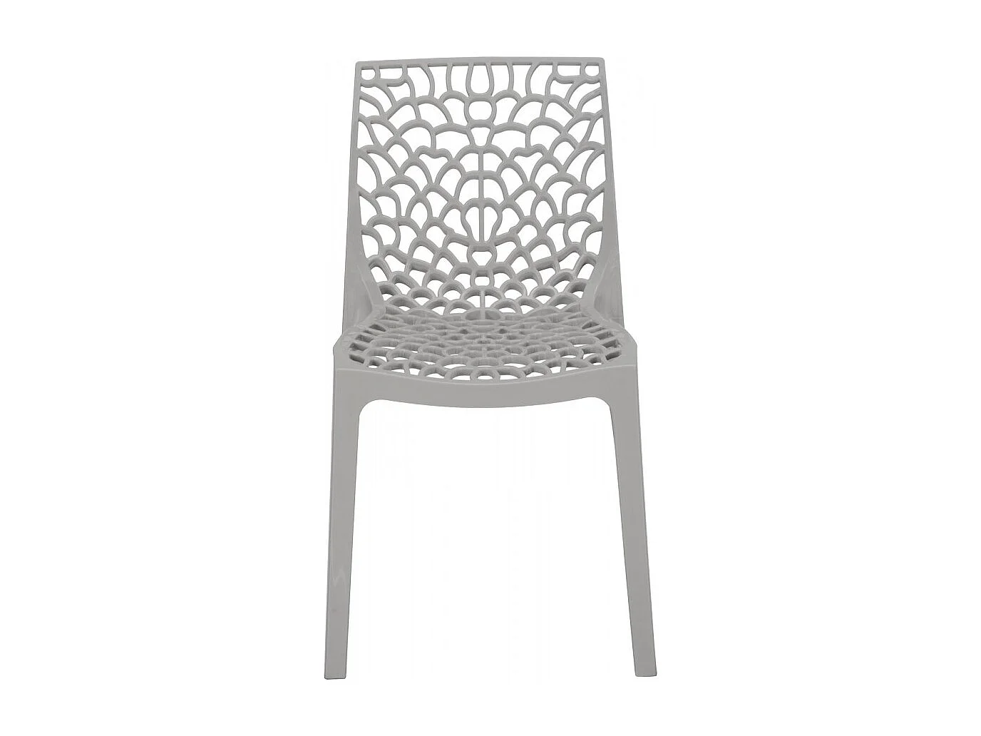 SET 2 SEDIE DESIGN Cucina Bar in Polipropilene Impilabili