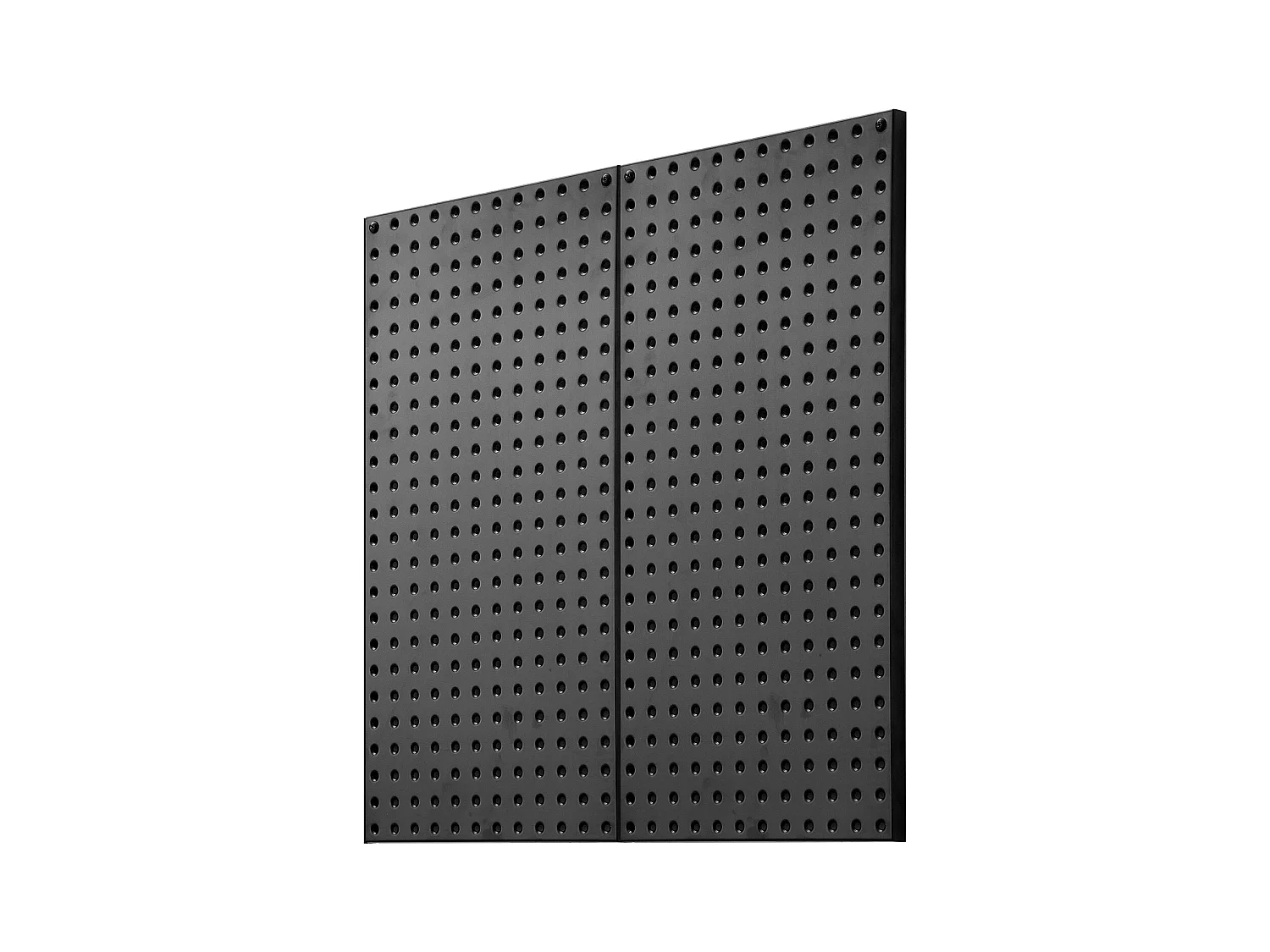 Geperforeerde Metalen Panelen SucceBuy, 2 Panelen, 609,6x304,8 mm, voor Garagegereedschap