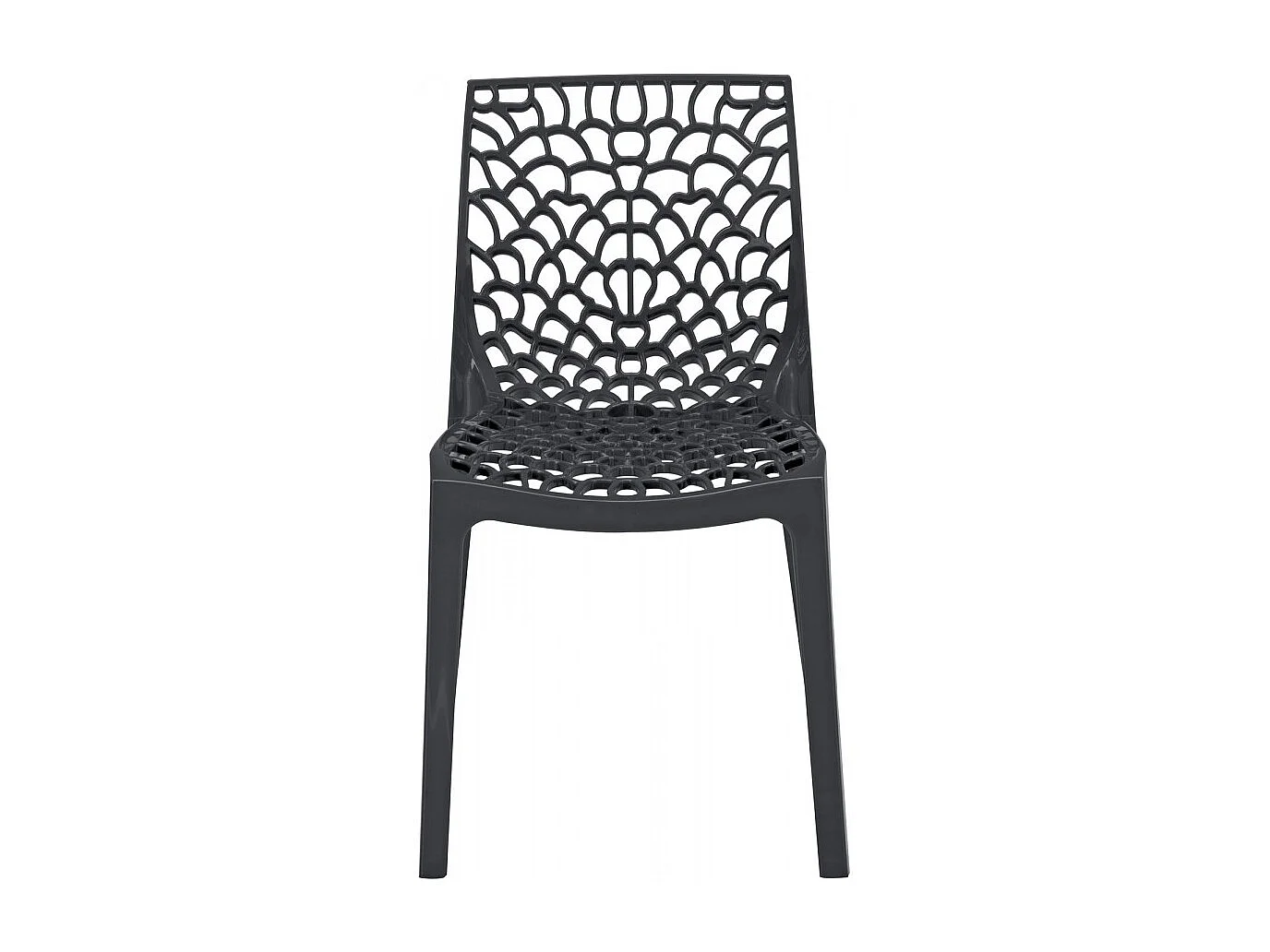 SET 2 SEDIE DESIGN Cucina Bar in Polipropilene Impilabili