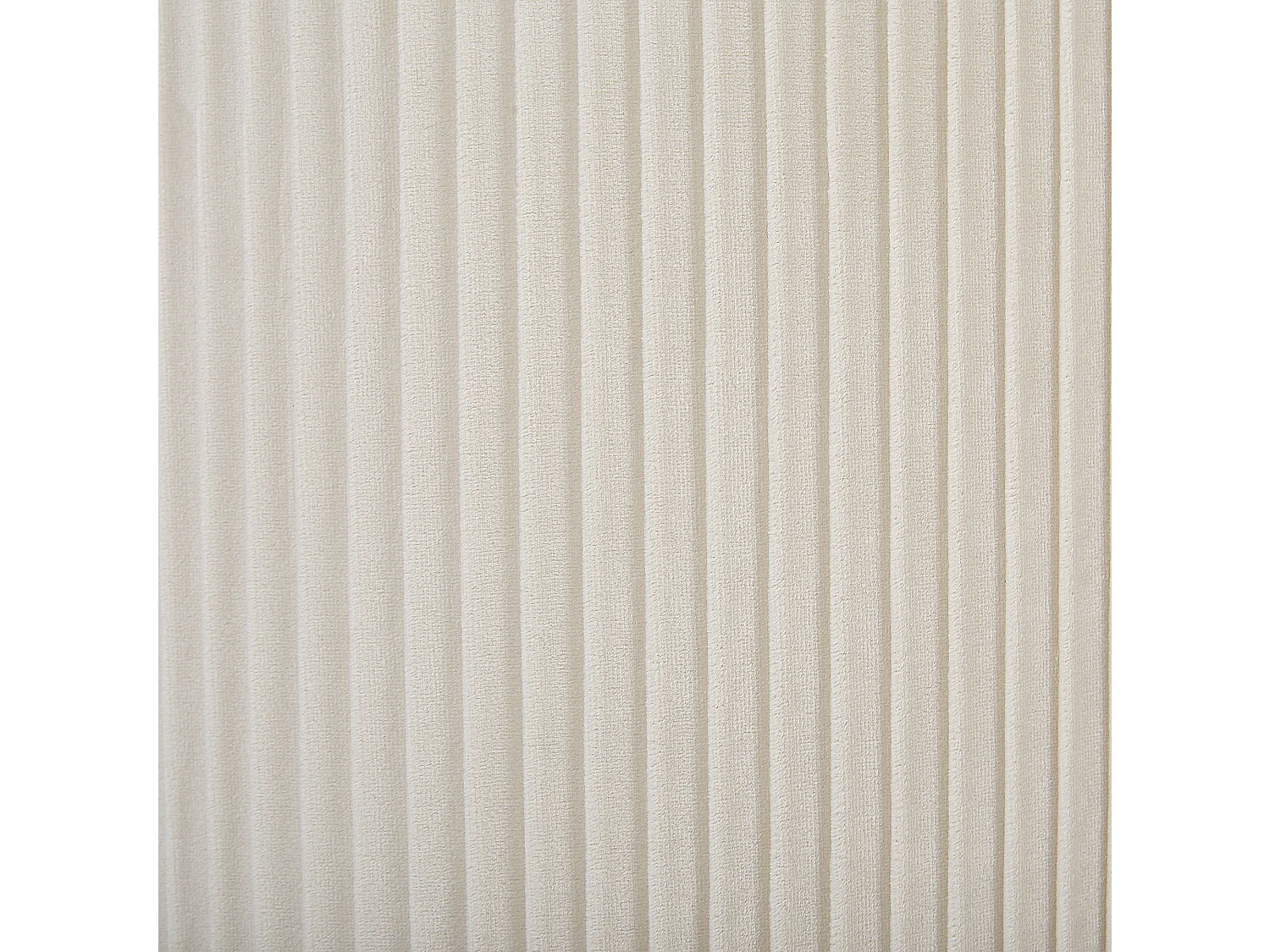 Conjunto de 2 tamboretes com arrumação MIRAMAR Veludo Branco 35/31 cm 35/31 cm 44/39 cm