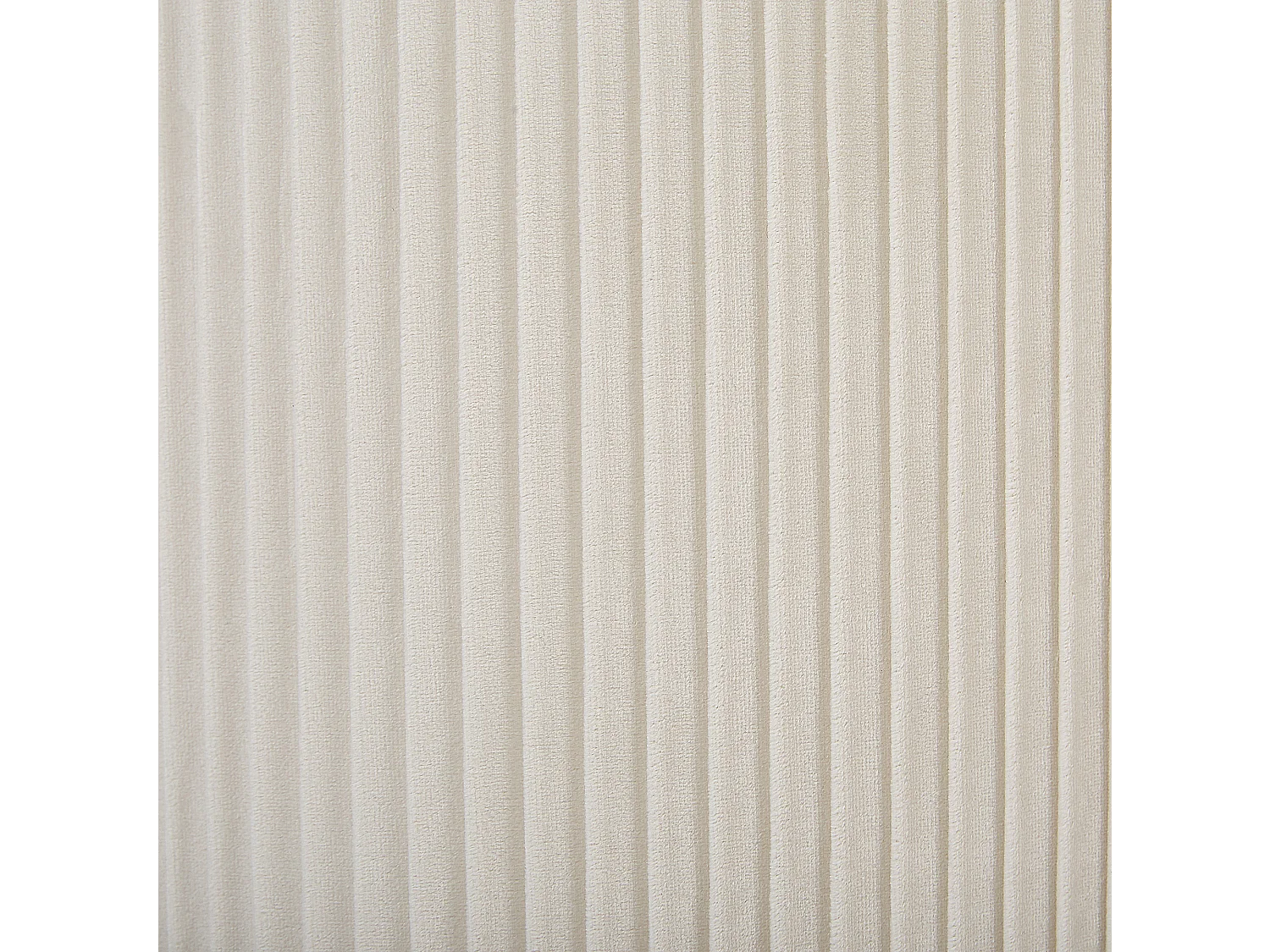 Lot de 2 poufs avec rangement MIRAMAR Velours Blanc