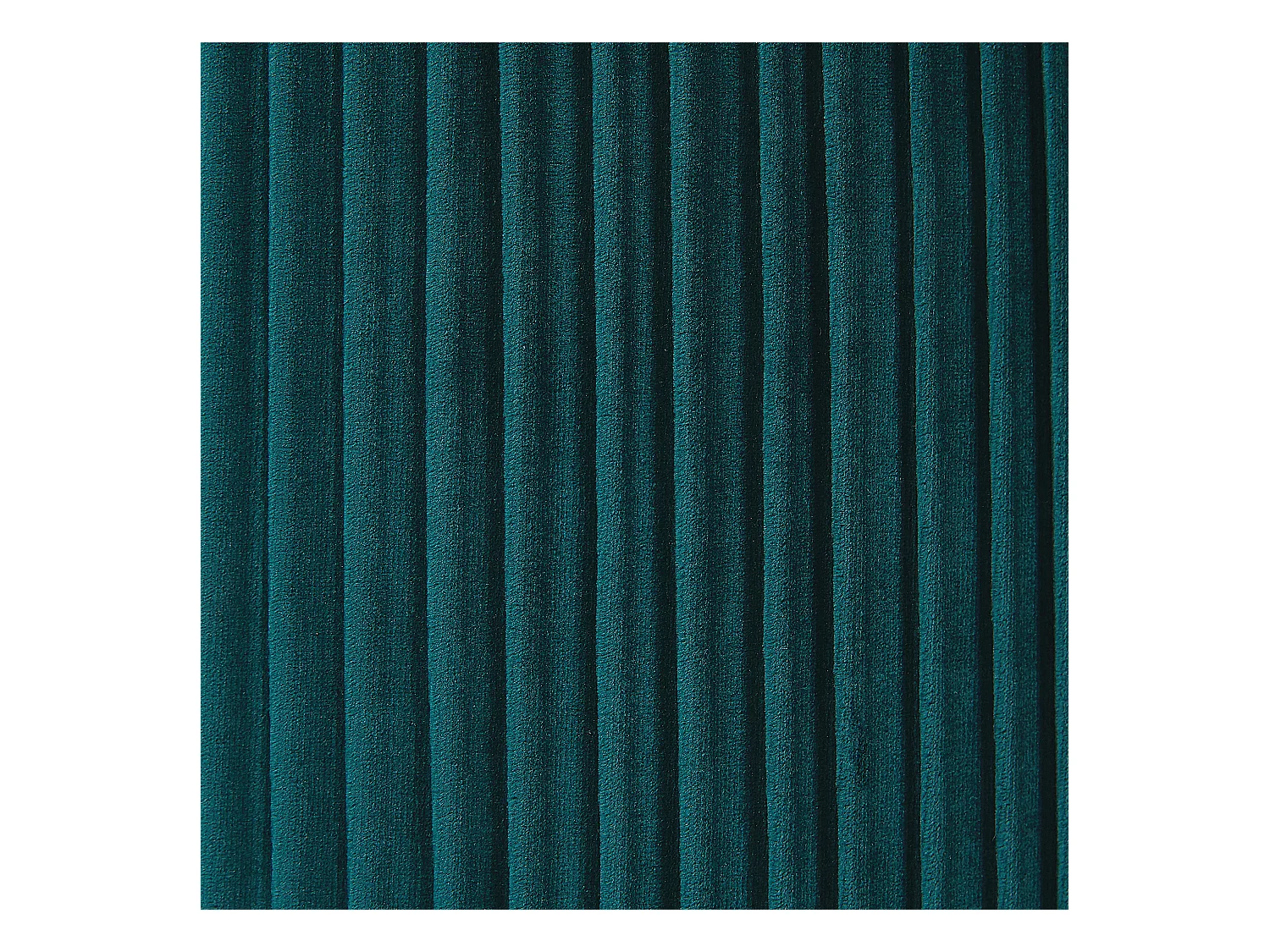 Set van 2 opbergpoefs MIRAMAR Fluweel Blauwgroen 35/31 cm 35/31 cm 44/39 cm