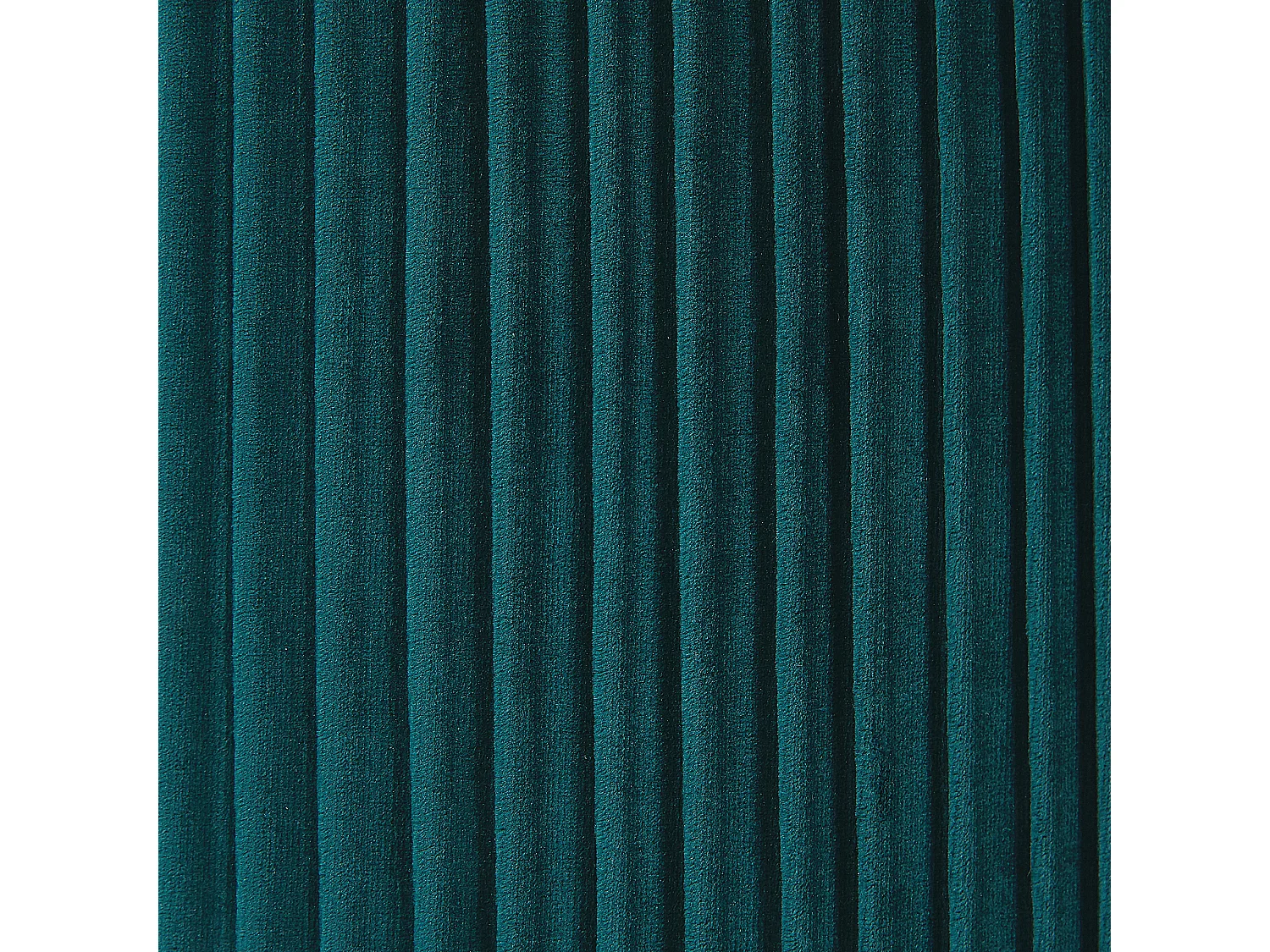 Lot de 2 poufs avec rangement MIRAMAR Velours Bleu paon