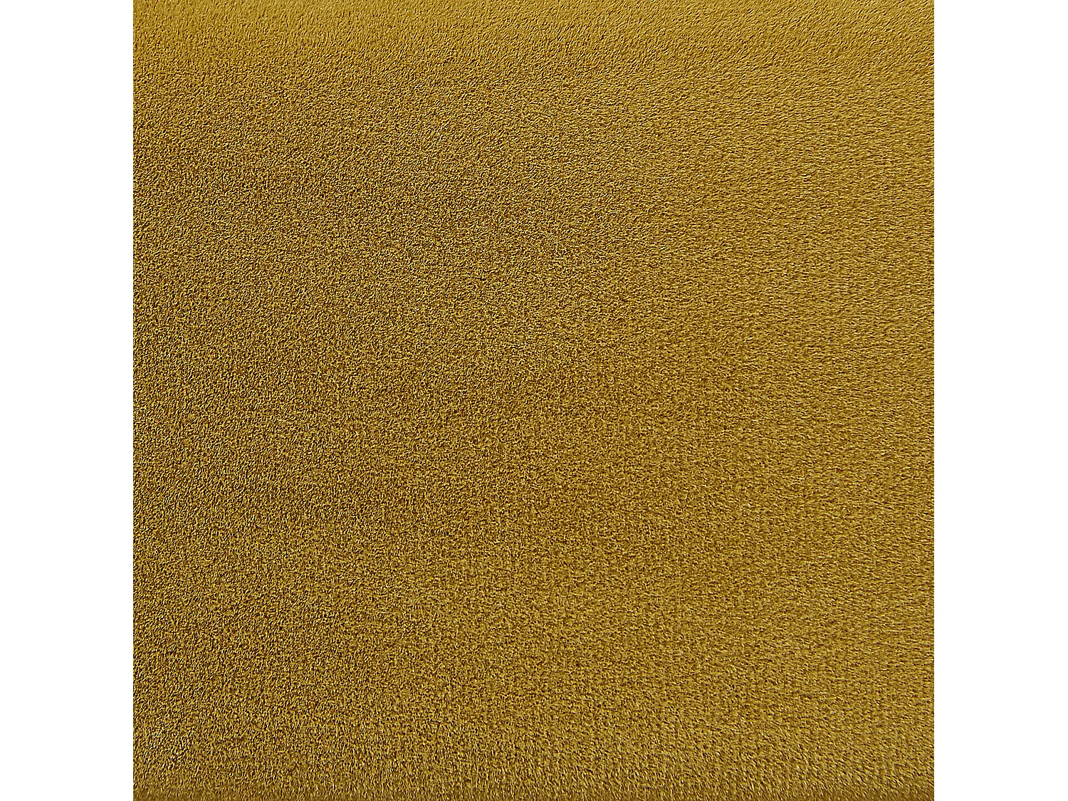 Set van 2 opbergpoefs GARLAND Fluweel Mosterdgeel 40/33 cm 40/33 cm 44/38 cm