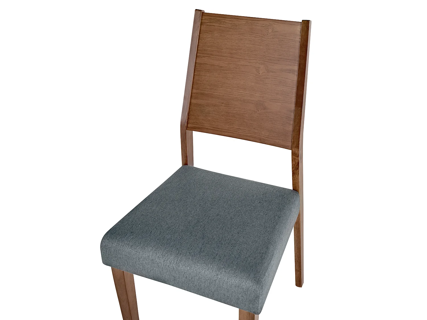 Set di 2 sedie da pranzo ELMIRA Legno Grigio