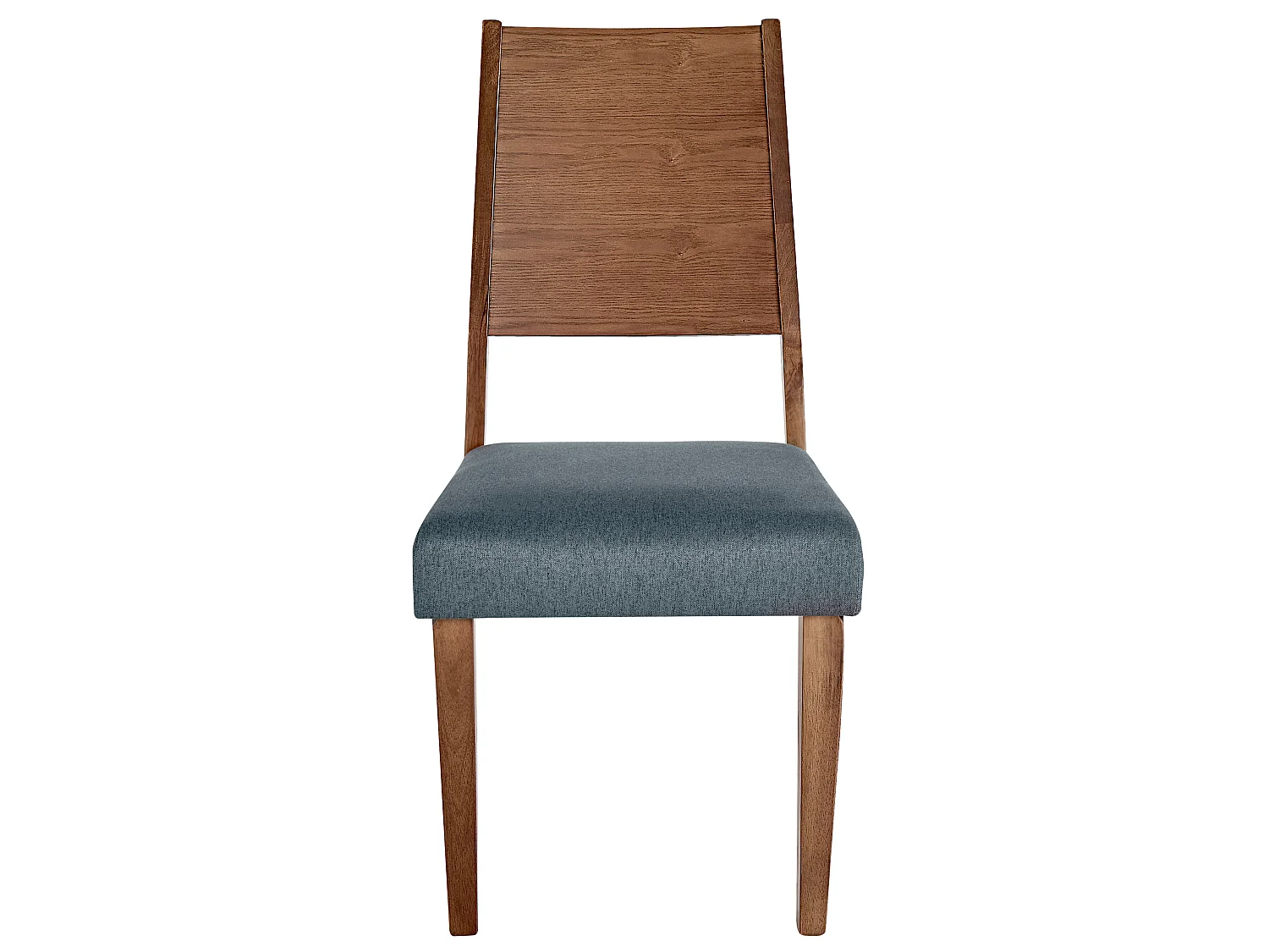 Set van 2 eetkamerstoelen ELMIRA Hout Grijs