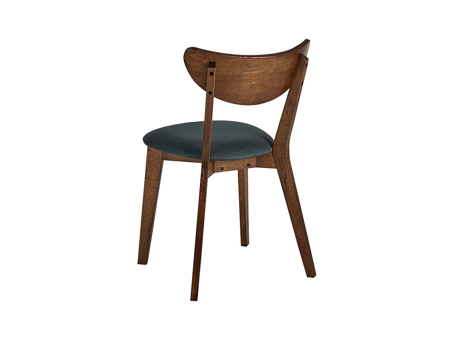 Set van 2 eetkamerstoelen ERIE Hout Grijs