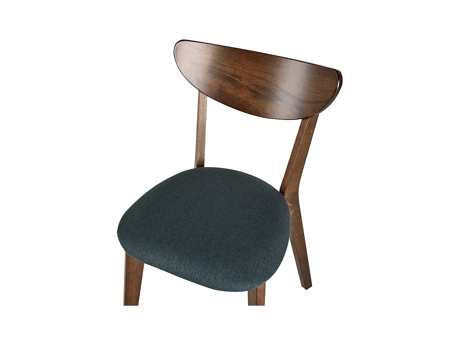 Set van 2 eetkamerstoelen ERIE Hout Grijs