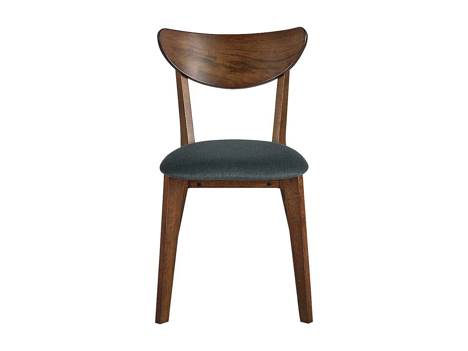 Set van 2 eetkamerstoelen ERIE Hout Grijs