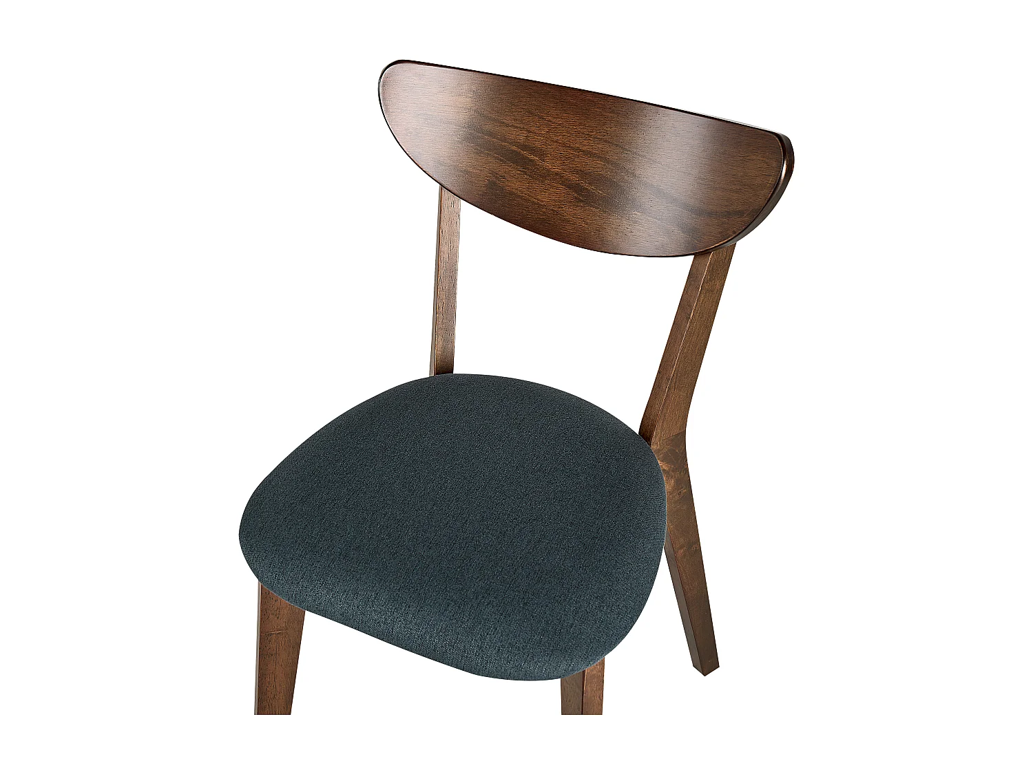 Set van 2 eetkamerstoelen ERIE Hout Grijs