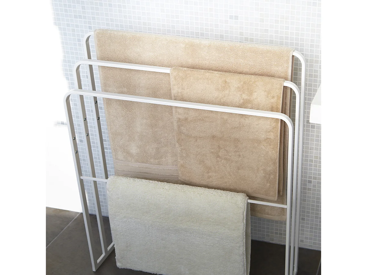 Wieszak na ręczniki z 4 prętami - 70 cm