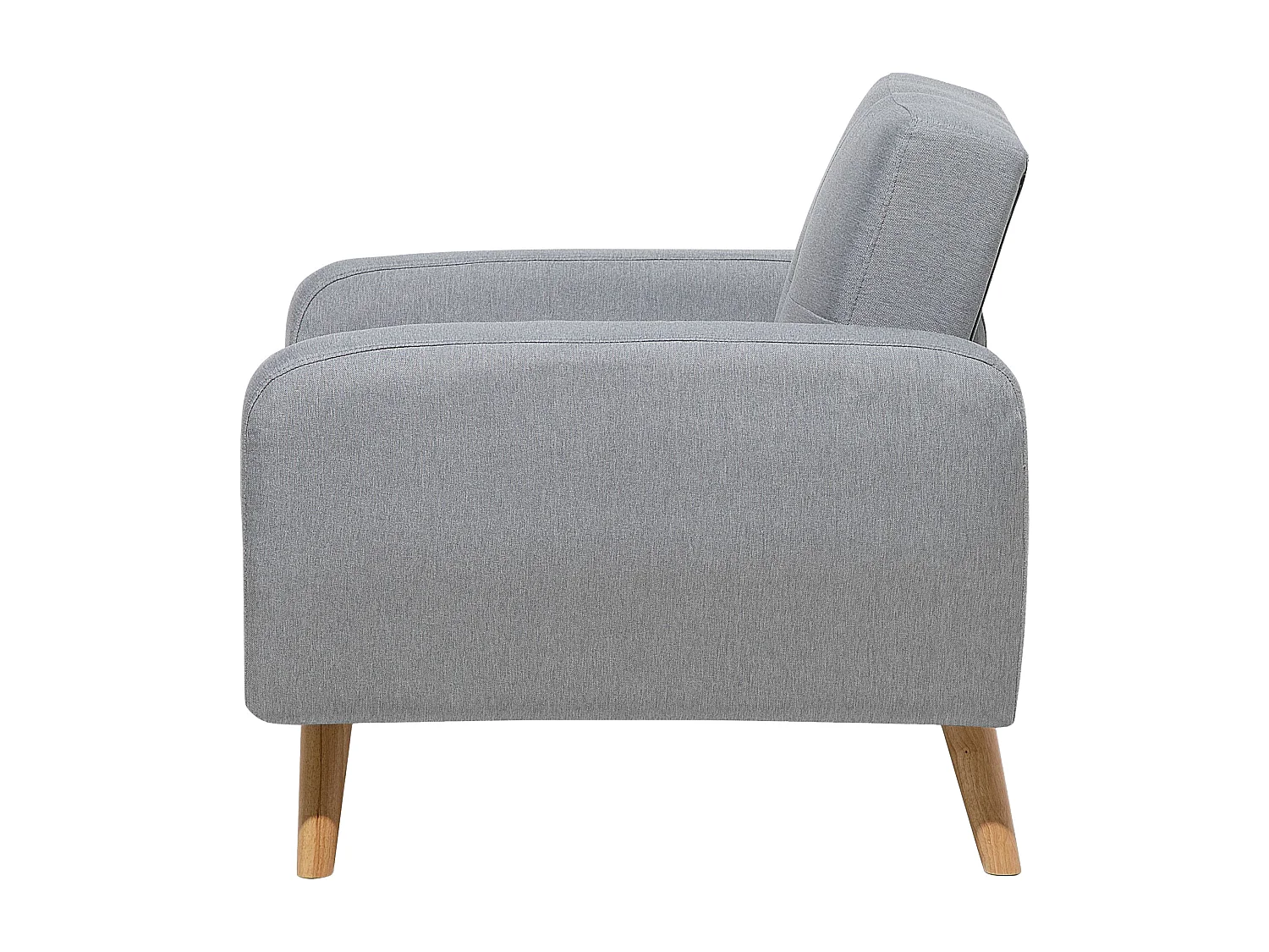 Fauteuil inclinable FLORLI Tissu Gris clair