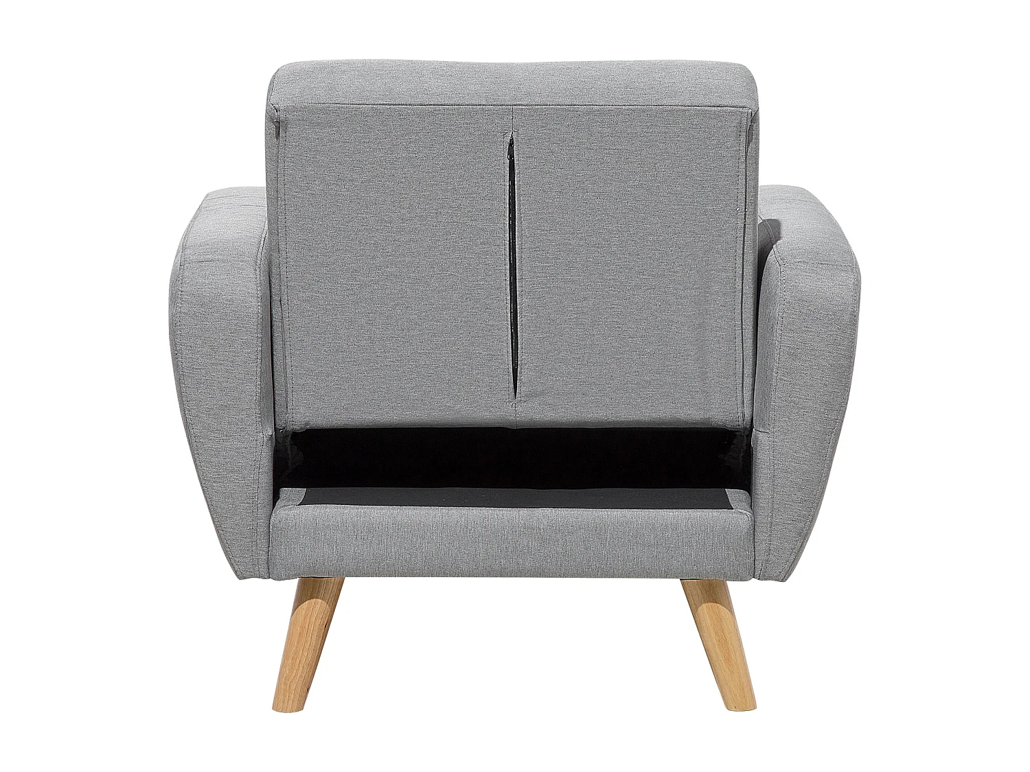 Relaxfauteuil FLORLI Stof Lichtgrijs