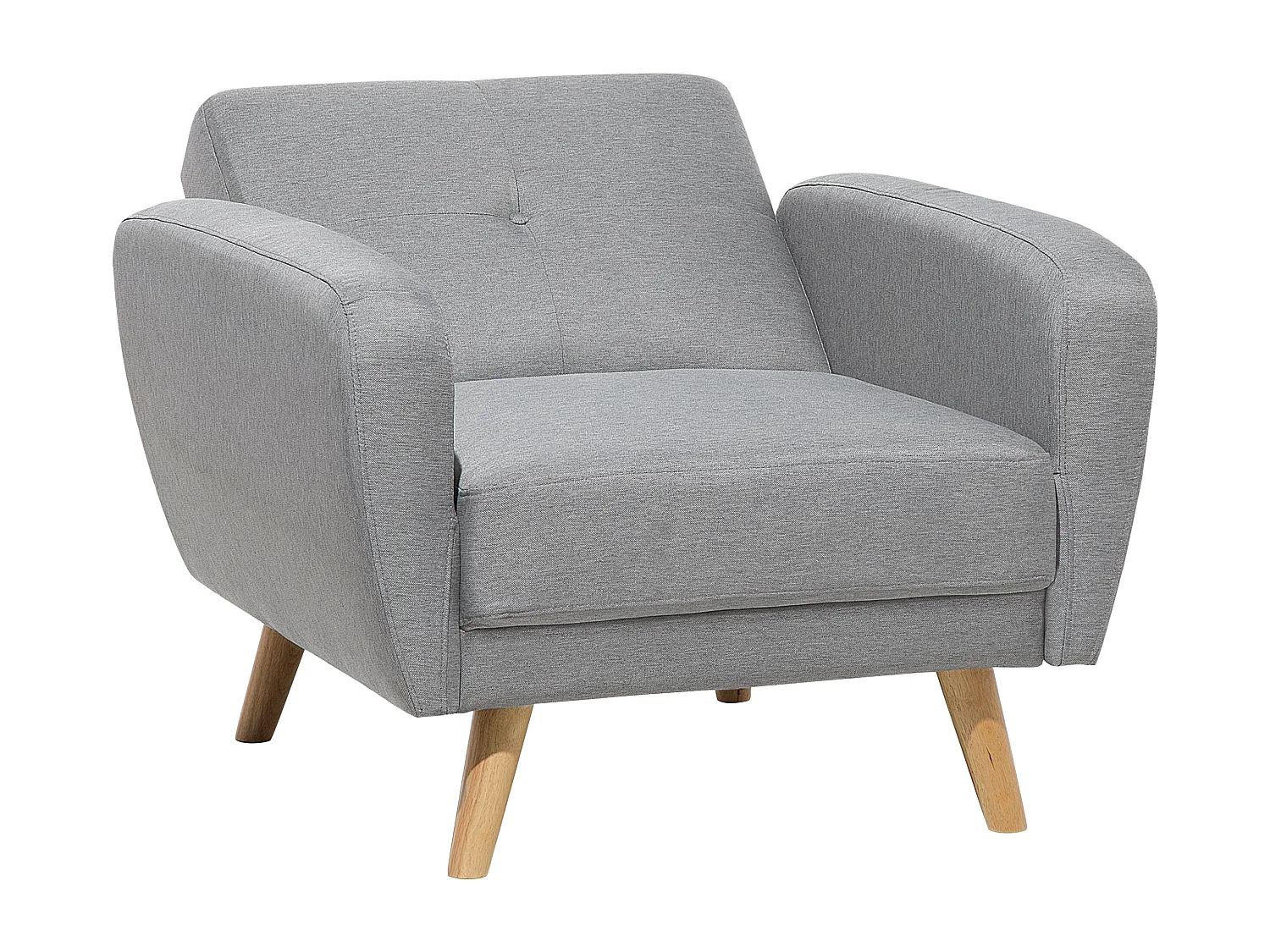 Relaxfauteuil FLORLI Stof Lichtgrijs