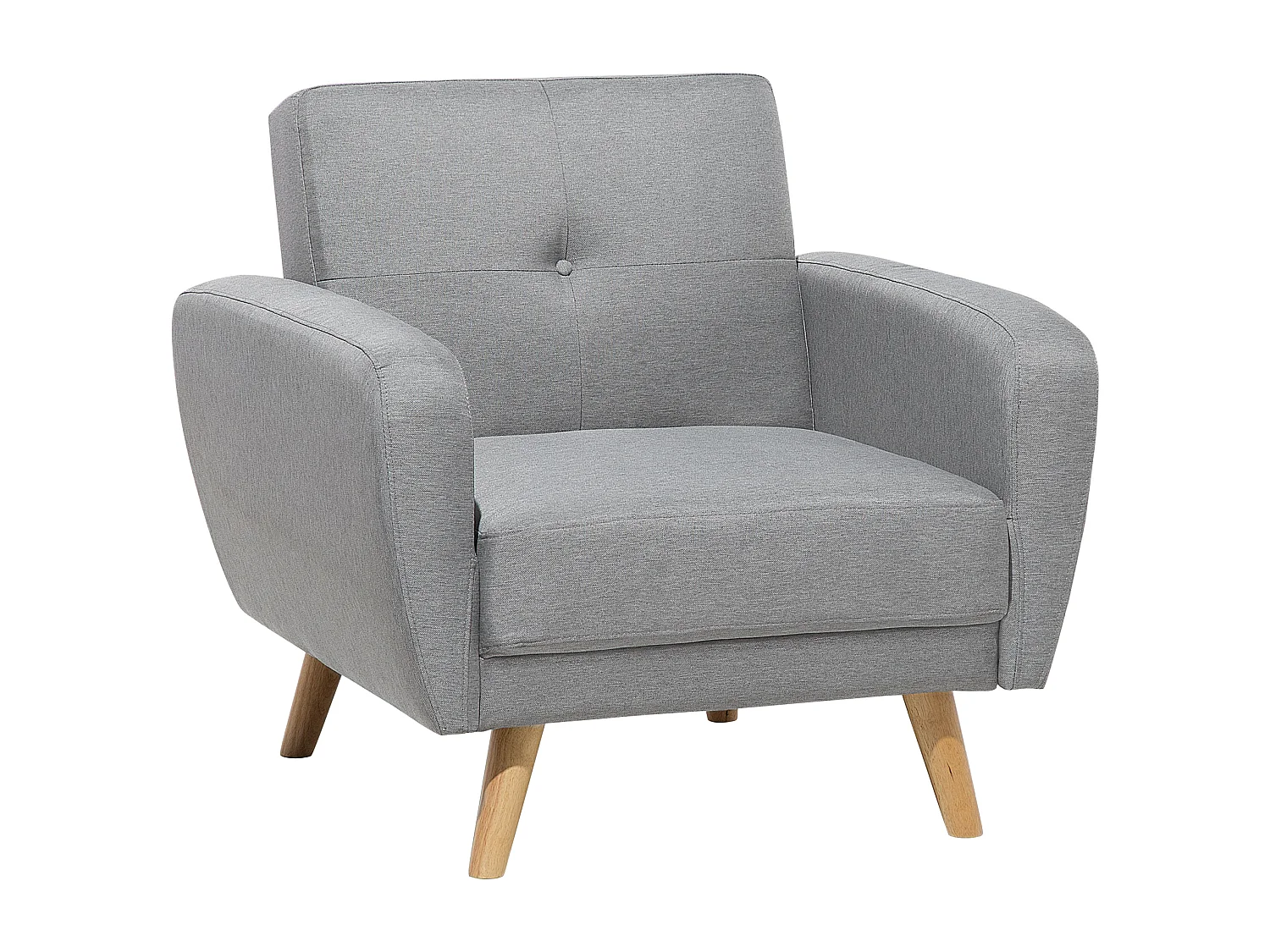 Relaxfauteuil FLORLI Stof Lichtgrijs
