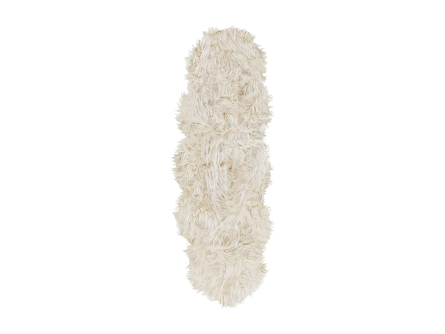 Fourrure artificielle beige MAMUNGARI