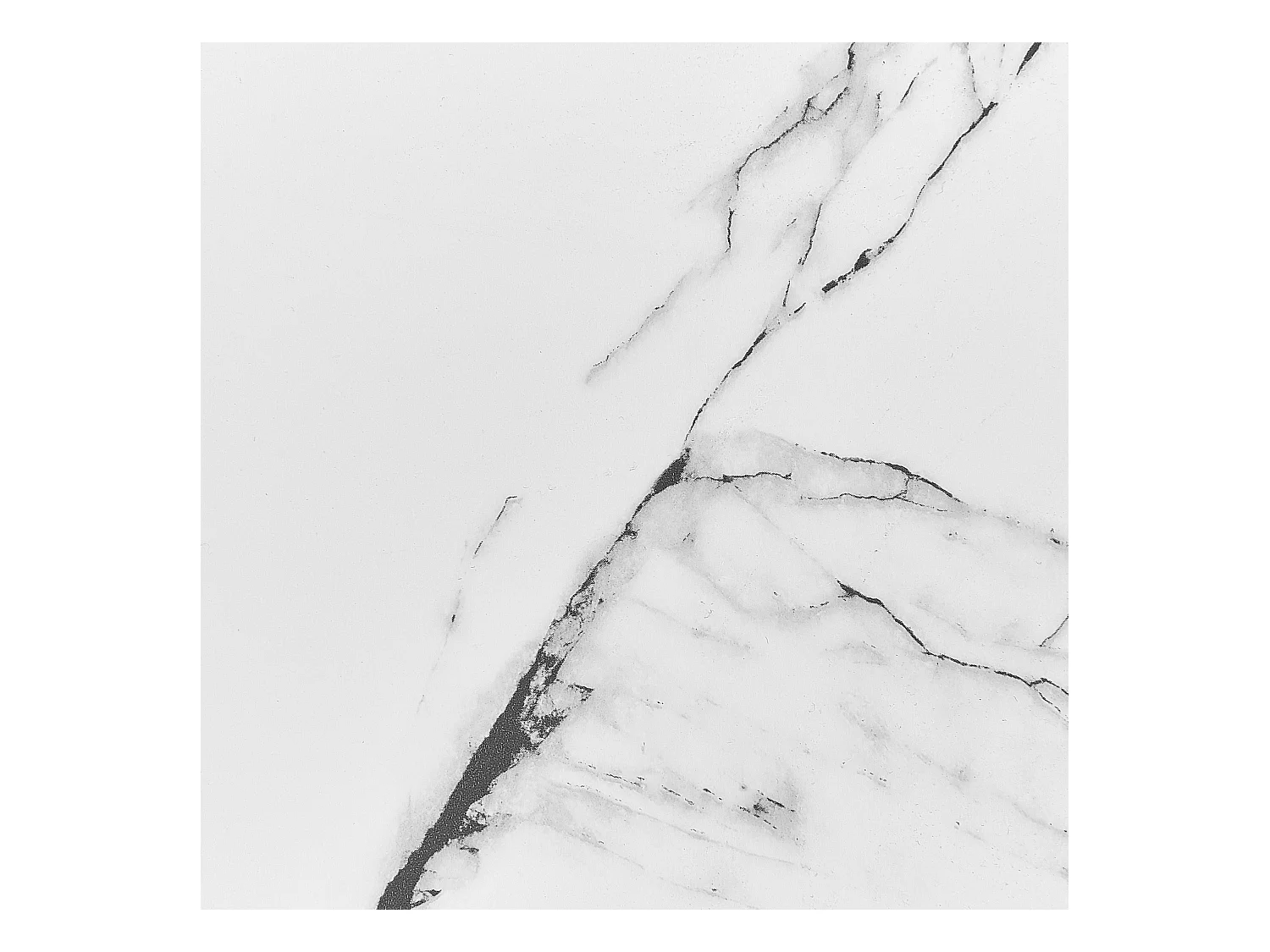 Stolik pomocniczy PANDALE Biały marmur