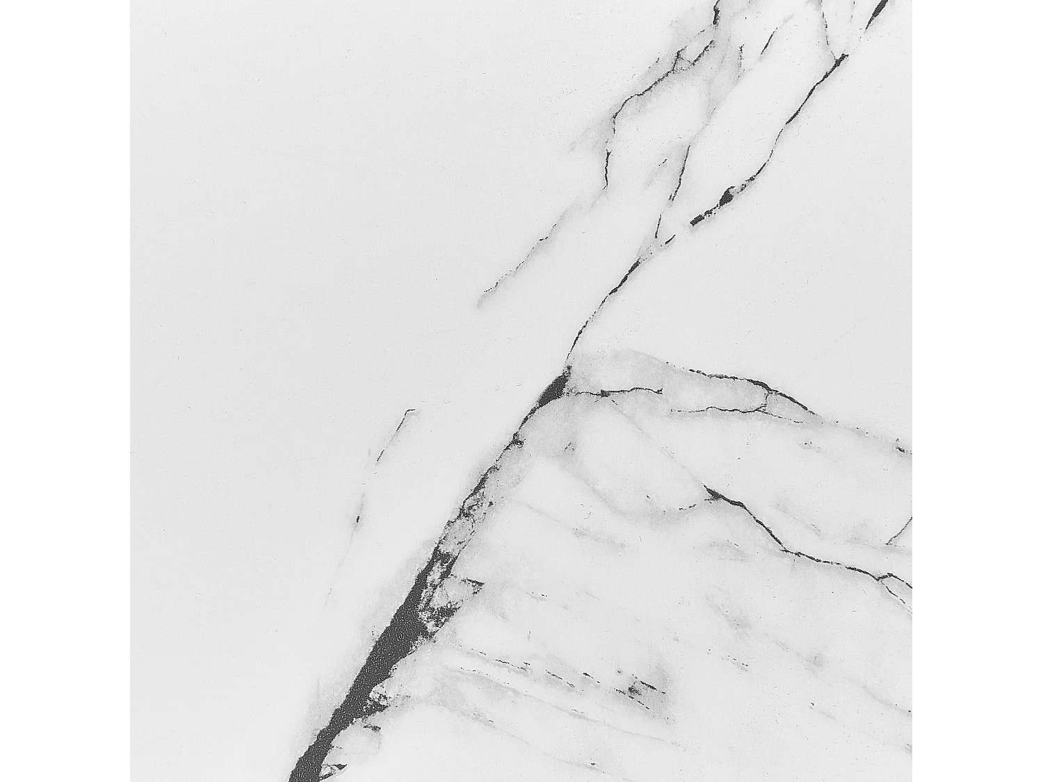 Table d'appoint PANDALE Marbre blanc