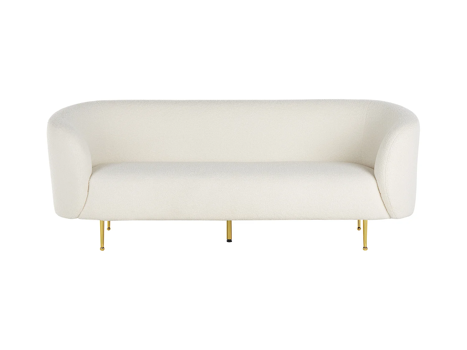 Bankenset LOEN Bouclé Wit 6-zitter