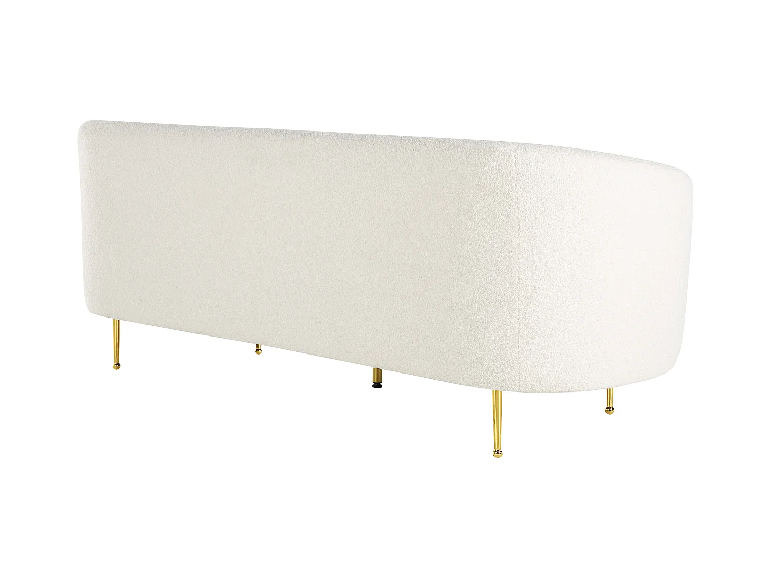 Bankenset LOEN Bouclé Wit 6-zitter