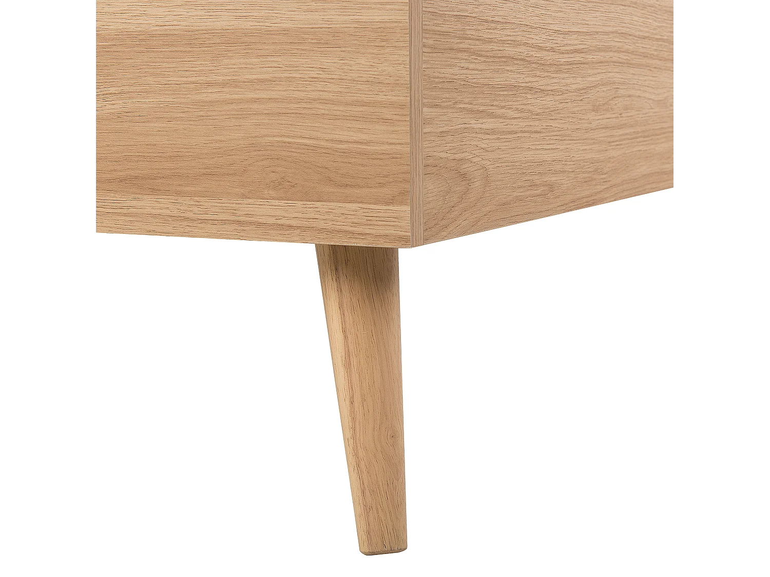 Bed SERRIS 160 x 200 cm Lichtbruin