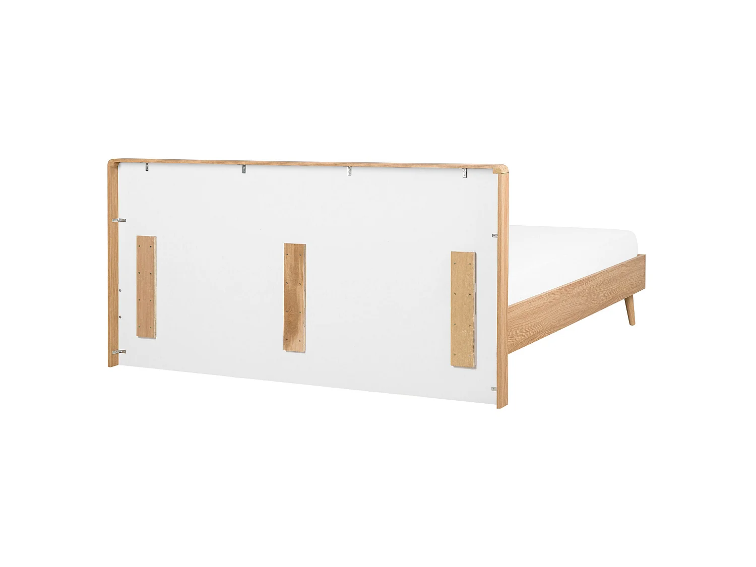 Bed SERRIS 160 x 200 cm (EU King Size) Light Brown