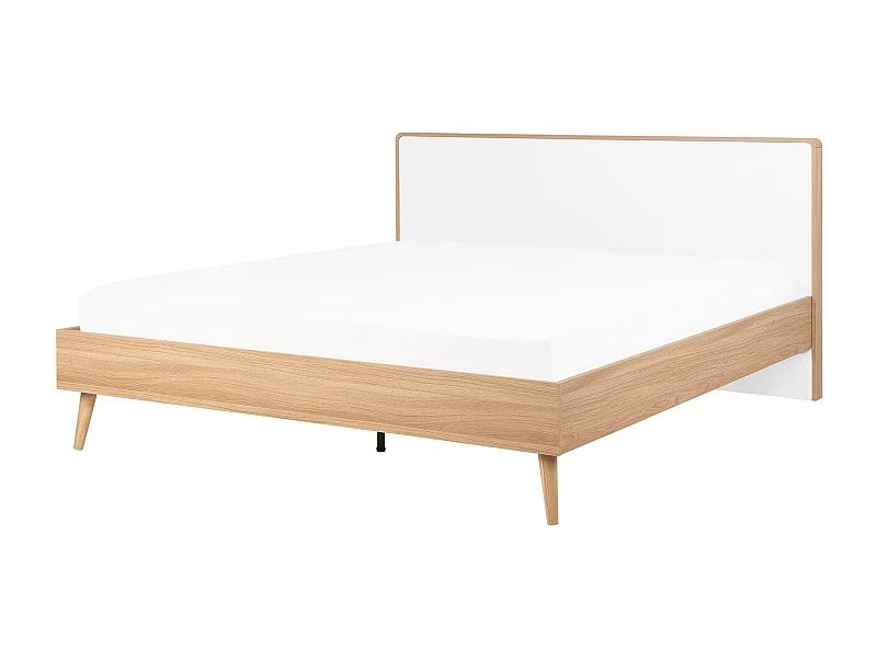 Bed SERRIS 160 x 200 cm Lichtbruin