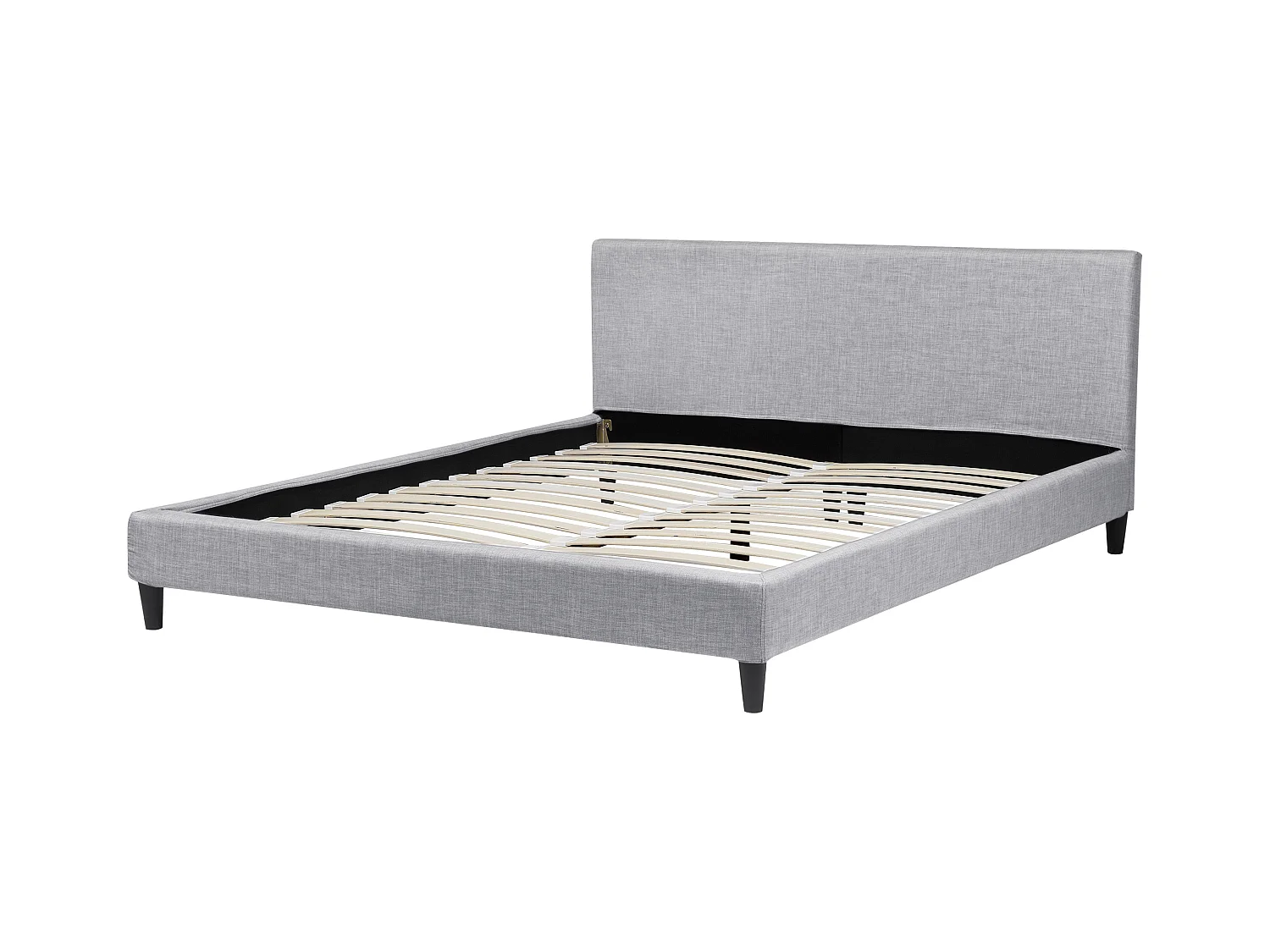 Bed Stof FITOU 180 x 200 cm Lichtgrijs