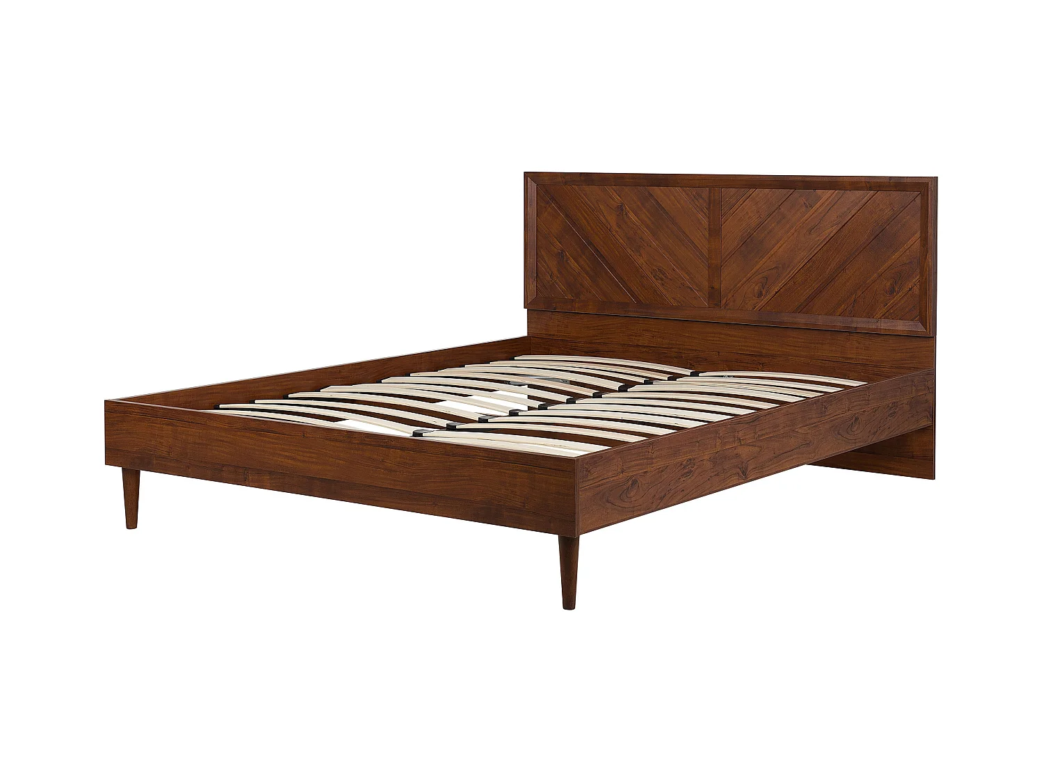Bed MIALET 180 x 200 cm Donkerbruin