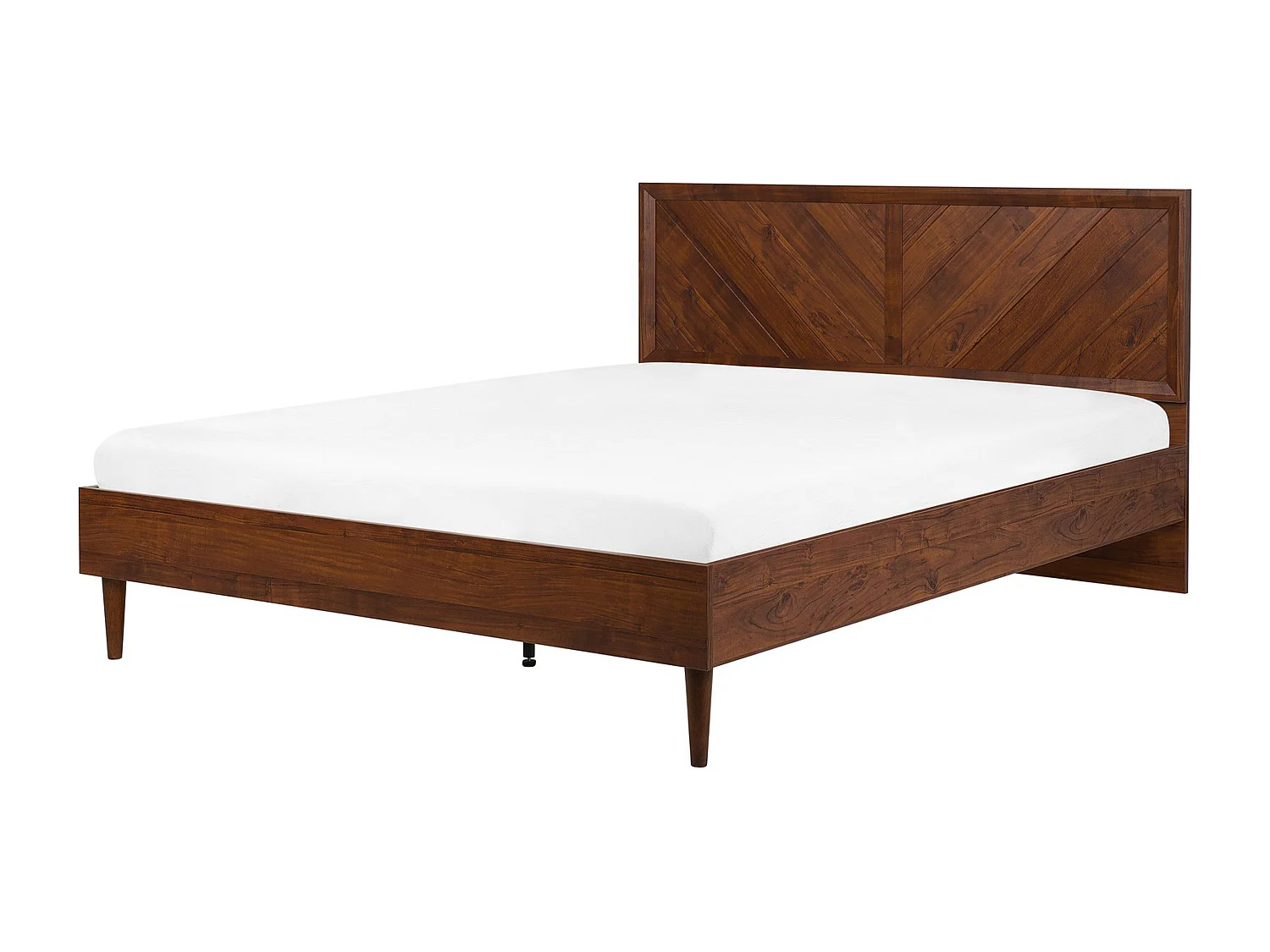 Bed MIALET 180 x 200 cm Donkerbruin
