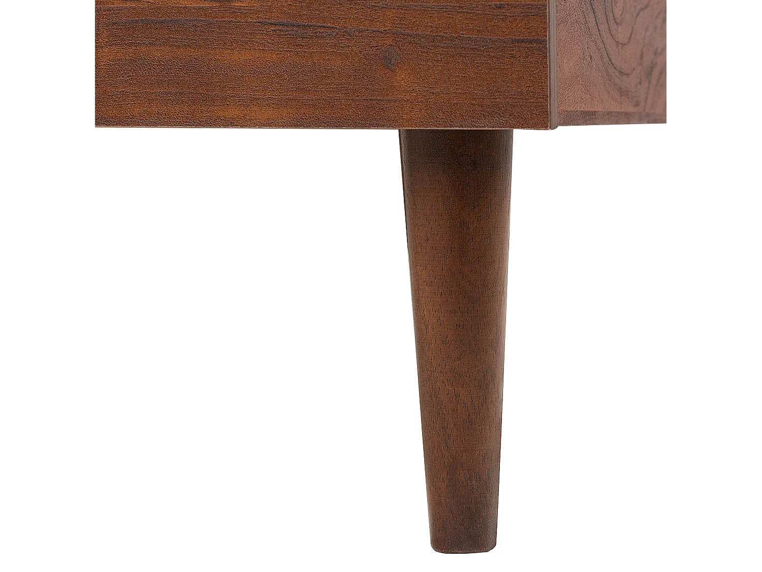 Bed MIALET 180 x 200 cm Donkerbruin