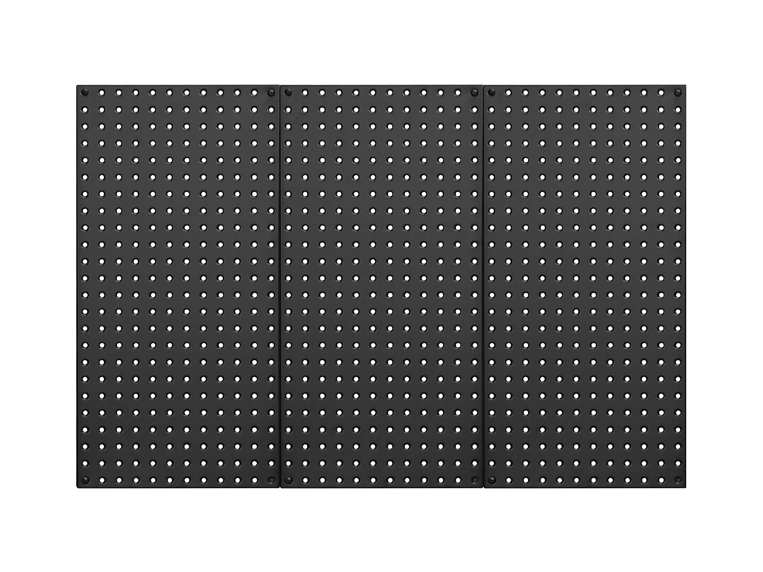 Panneaux Perforés en Métal SucceBuy, 3 Panneaux, 609,6x304,8 mm, pour Outils de Garage