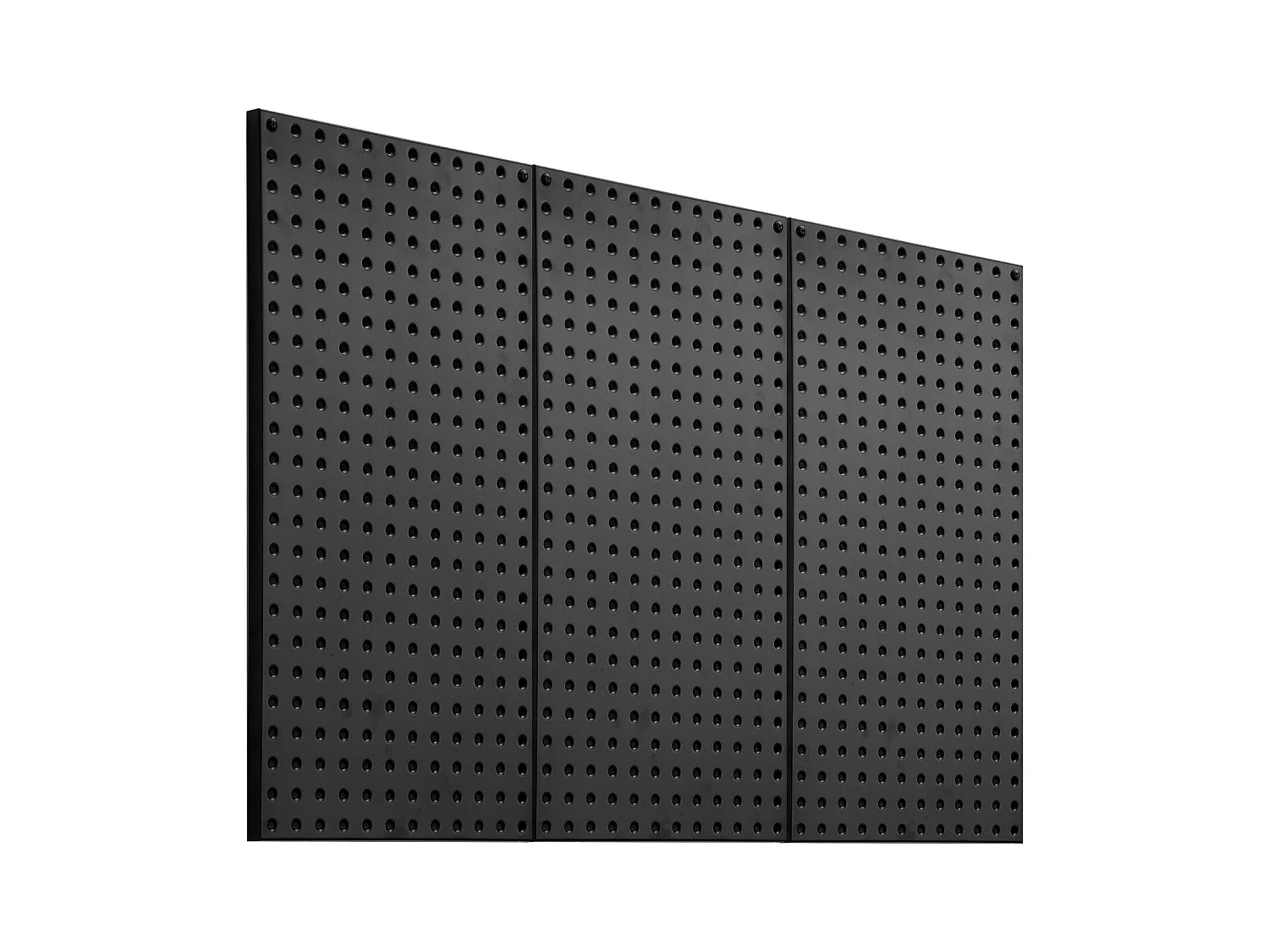 Panneaux Perforés en Métal SucceBuy, 3 Panneaux, 609,6x304,8 mm, pour Outils de Garage