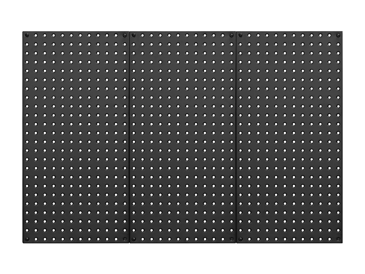 Panneaux Perforés en Métal SucceBuy, 3 Panneaux, 609,6x304,8 mm, pour Outils de Garage