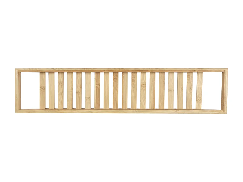 Pont de Baignoire en Bambou Luxueux - Accessoire Spa pour Bain Relaxant