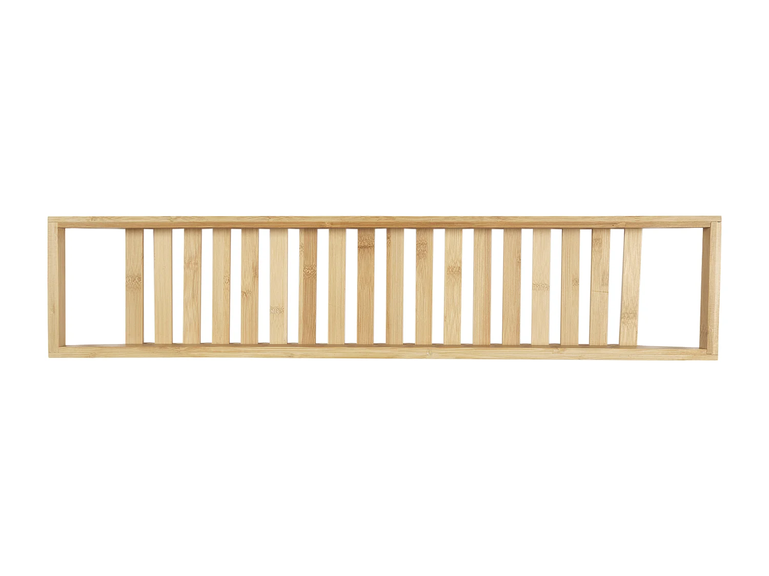 Pont de Baignoire en Bambou Luxueux - Accessoire Spa pour Bain Relaxant