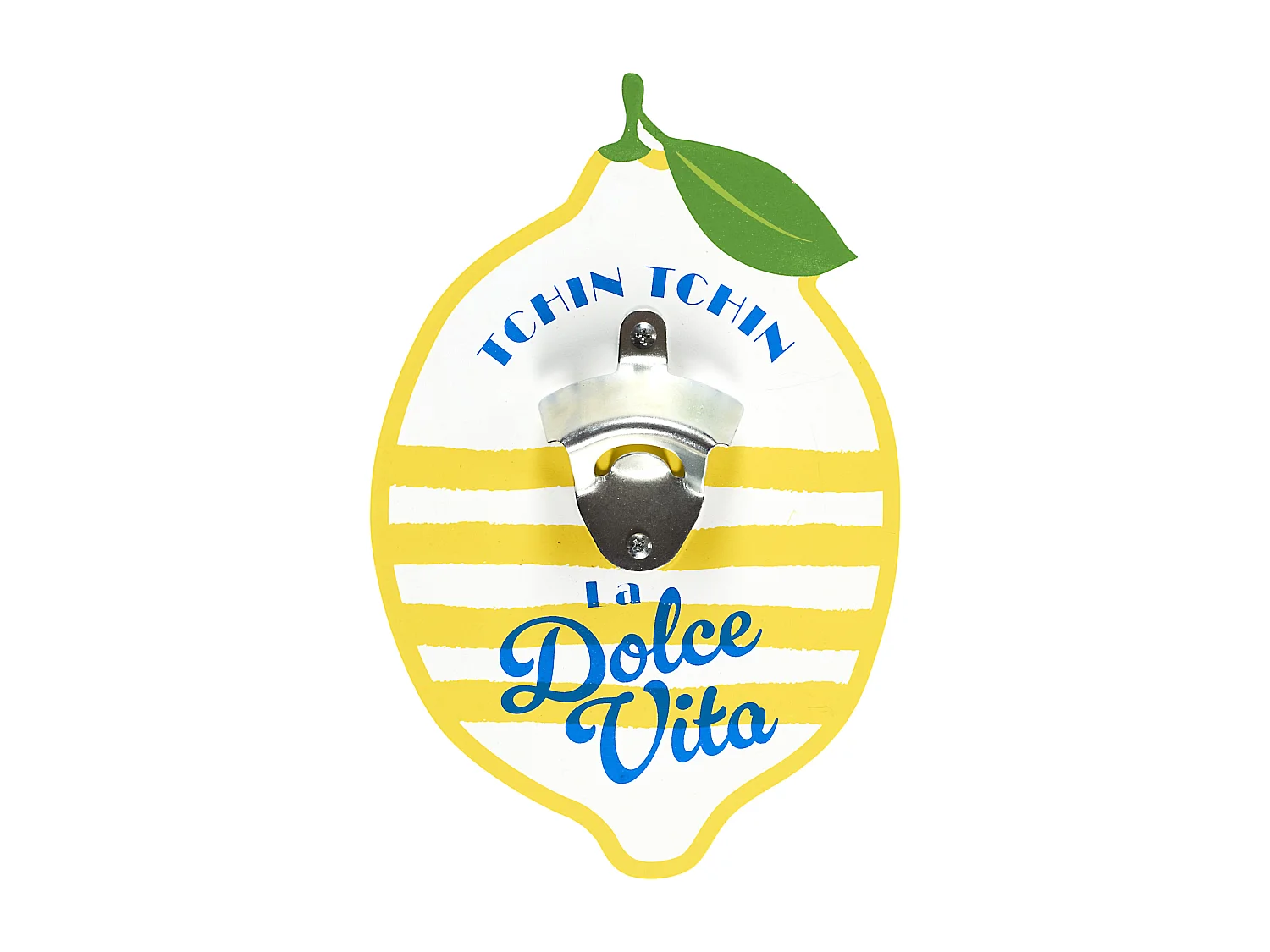 Decapsuleur Mural Dolce Vita Jaune
